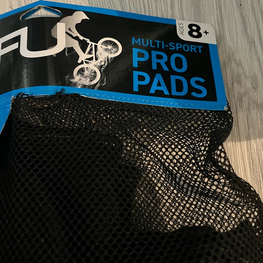 Black Multi-Sport Protective Pads